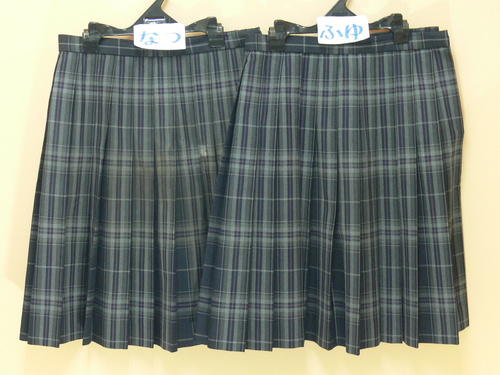 [�s��] ��83�����O���[�p�[�v���`�F�b�N���@�D�F���F�i�q���@�v���[�c�X�J�[�g�@�āE�~�̃X�J�[�g