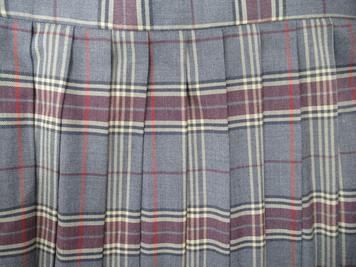 [�s��] 0244�@540�@�傫�ȃT�C�Y�I�~�X�J�[�g �O���[�{�Ԓ��{���n �`�F�b�N��