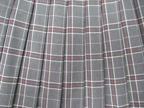 [�s��] 0270�@310�@�ăX�J�[�g COMME CA DU MODE �O���[�{�� �`�F�b�N��