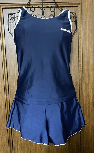 [�s��] ANAP GiRL ���q���w�����w�N�X�J�[�g�t������ �l�C�r�[�@160