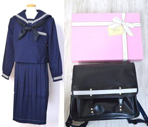  ���y���g�p�i�z��size LuLu Sweet 3���C���Z�[���[�~�� �X�J�[�t �X�N�[���o�b�O �ʊw�Z�b�g��T6517 �s��