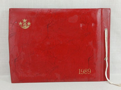 �V���� 1989�N�@���΋Ő������w�Z�@���ƃA���o���@���A���@�u���}�@11�N���X�@�J���[�@���w�i���q�N���X����j