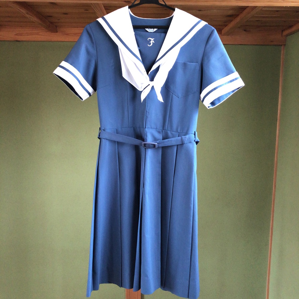 熊本県 熊本学園大学付属高校 夏服 セーラーワンピース【かなり美品】