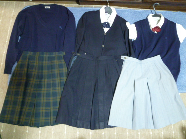 制服市場 東京都 共立女子第二高校 旧制服