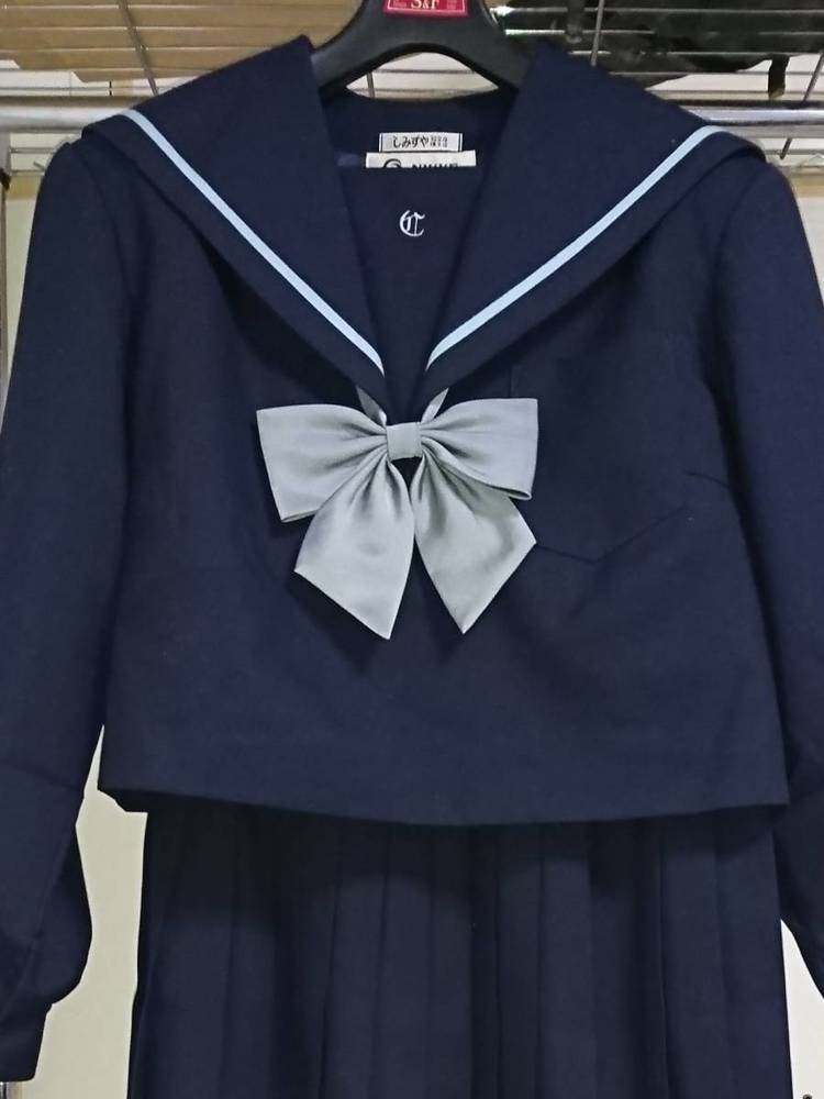 愛知県 愛知県立知立高等学校 冬セーラー服 上下 170B 未使用品