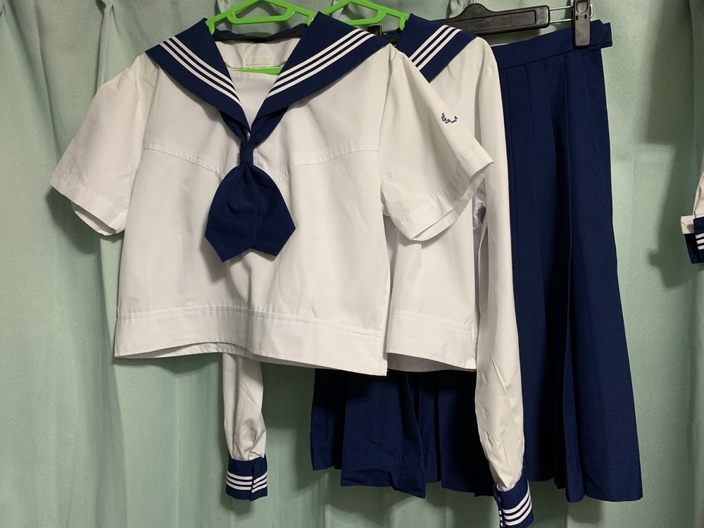 埼玉県 狭山ヶ丘高等学校 旧制服 夏服 中間服