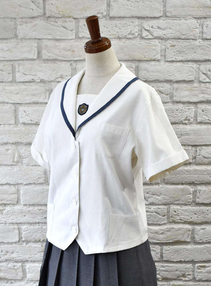 制服市場 大阪府 清風南海高等学校 女子 指定夏セーラー服 a 1点