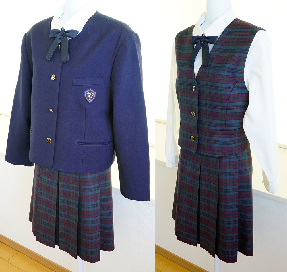 北海道釧路星園高校 旧制服セット サイズbl 冬服