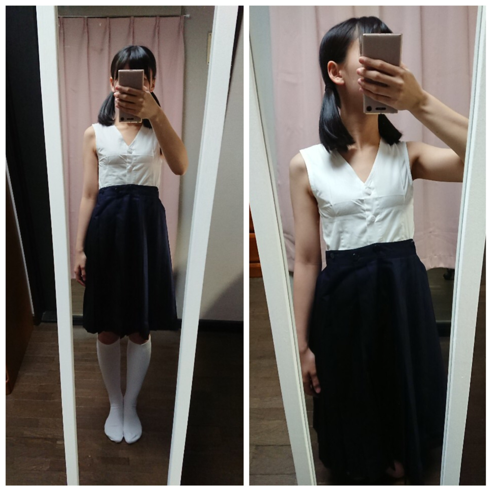 セーラー服街撮り画像 