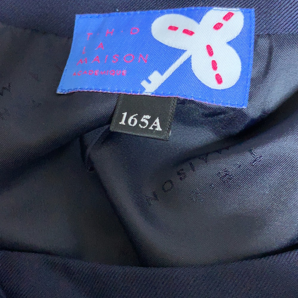 制服市場 岐阜県 岐阜市立島中学校 島中学校 島中 T・H・D LA MAISON 細リボンのセーラー服