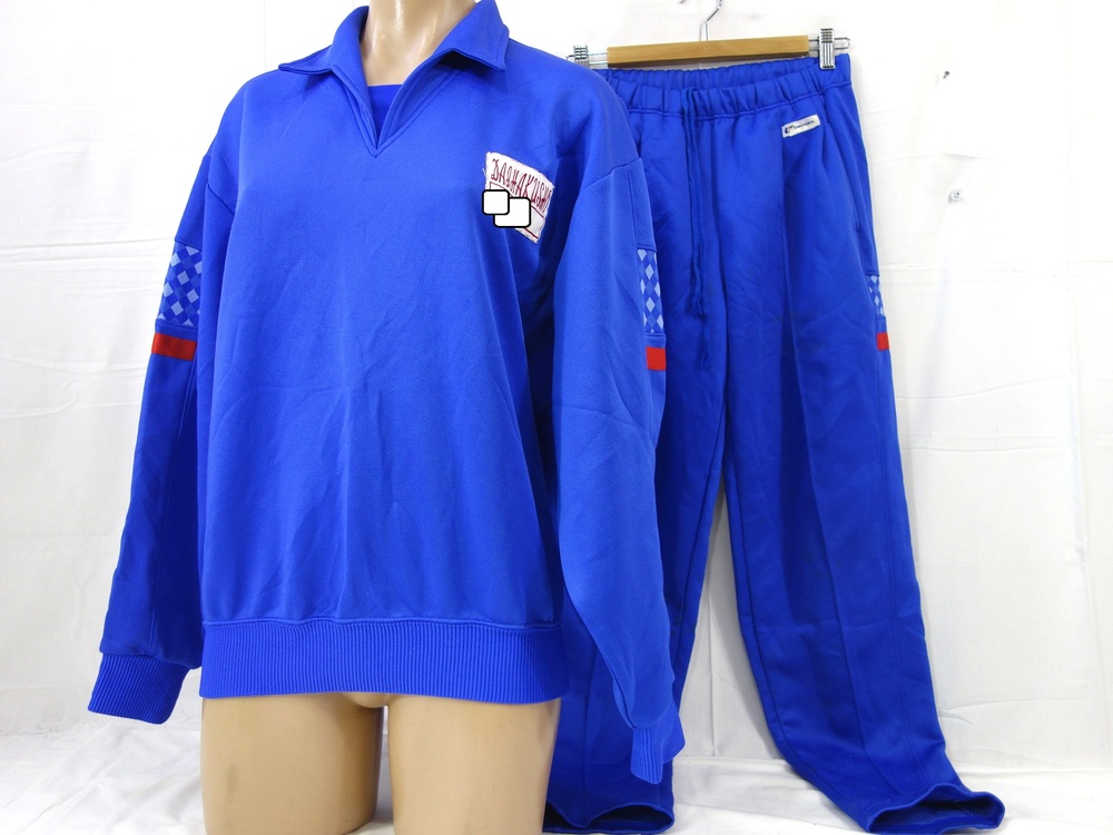 制服市場 5994 兵庫県 姫路市立大白書中学校 ユニチカ 女子 体育着 体操服 ジャージ 上下セット M