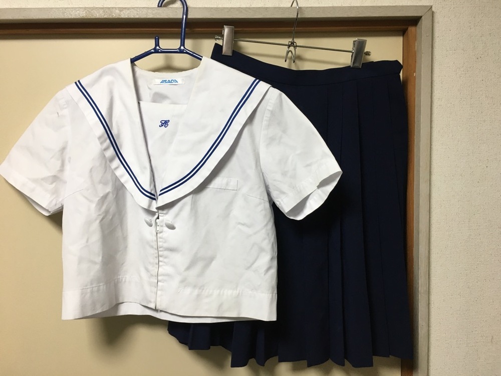 大阪府堺市立浜寺南中学校 夏制服上下セット