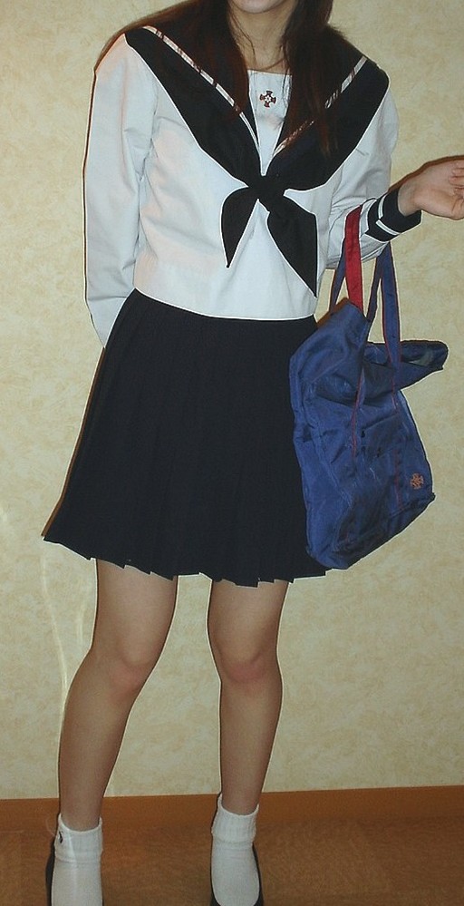 愛知 金城学院 冬服 合服 夏服 校章 指定スカーフ付き 三つ折りソックス