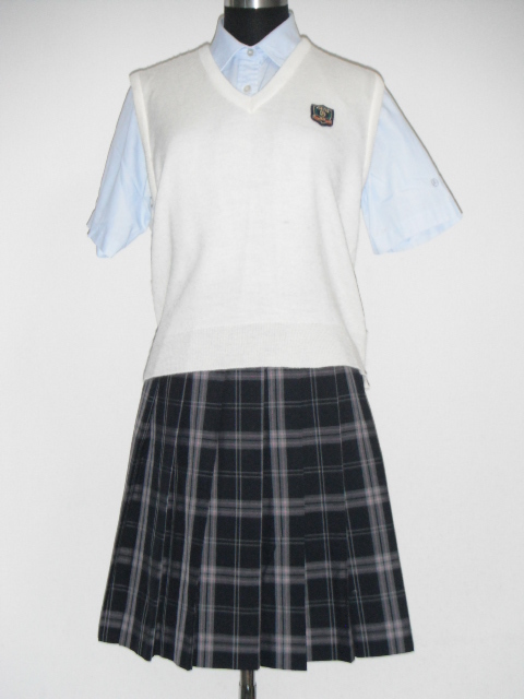 福岡県 大牟田高等学校 女子制服 5点 sf006386 - コスプレ衣装