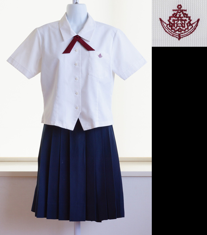 日本製熊本県 熊本商業高校 女子制服 1点 sf001520 学生服