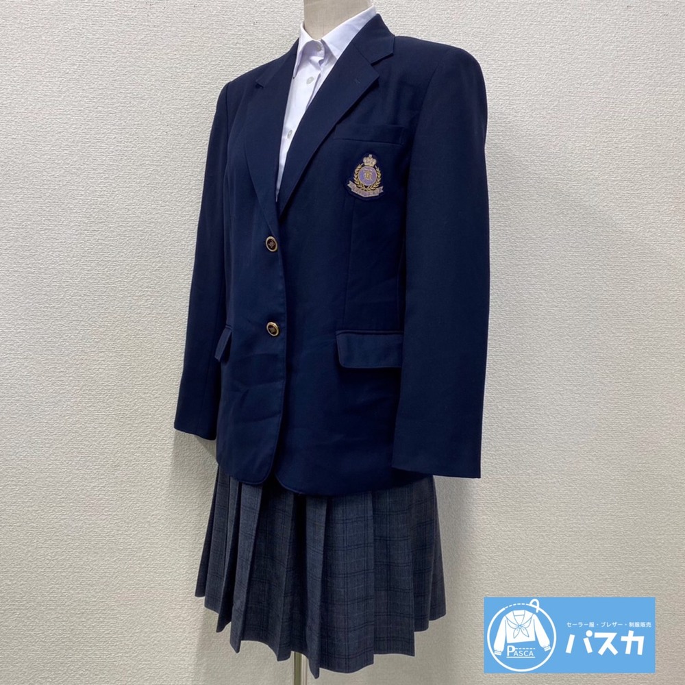 js セーラー服 U981/S1345(中古)大阪府 守口市立錦中学校 おそく 3点 /ブレザー:JS/旧半袖