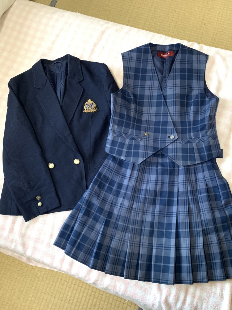 北海道 レア 札幌 東海大学第四高等学校 制服 セット 1円スカート