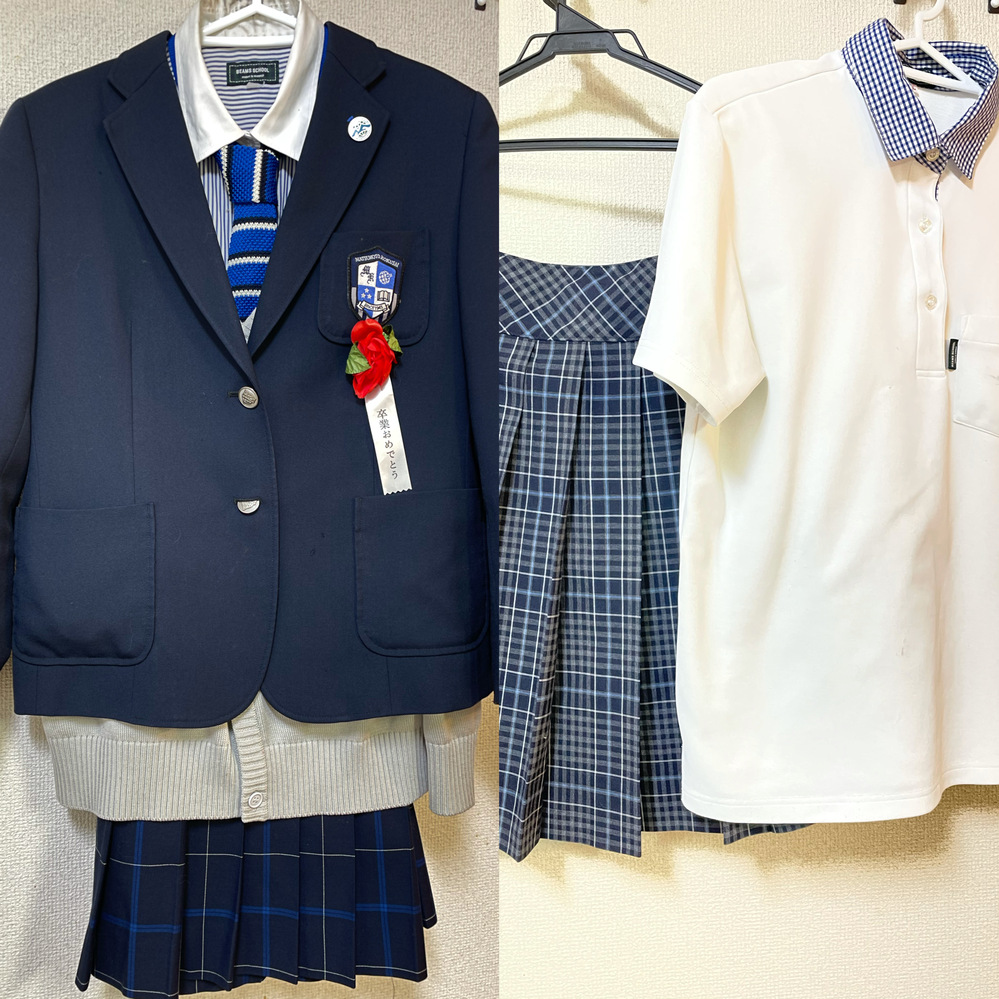 長野県私立松本国際高等学校 1期生 冬夏 制服