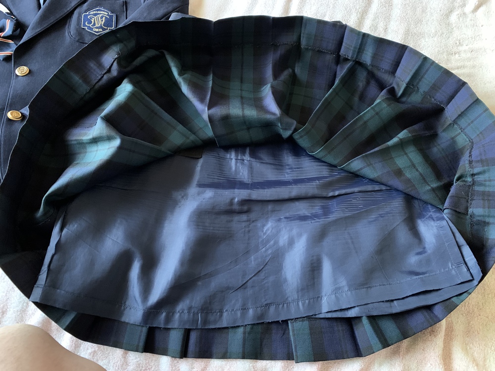 制服市場 北海道 酪農学園大学附属 とわの森三愛高等学校 制服6点セット