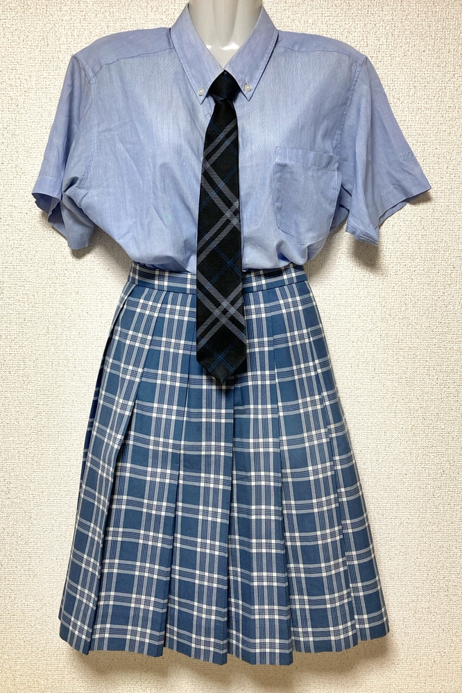 神奈川県 橘学苑高校 夏冬フルセット 水色スカートが人気！