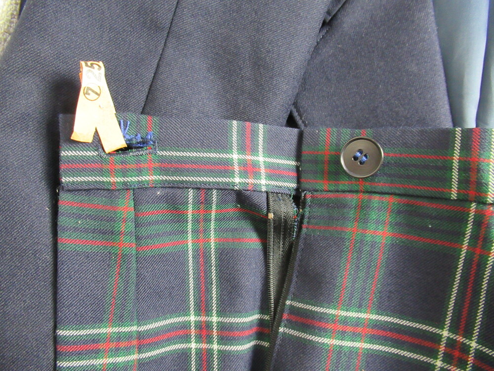 制服市場 熊本県 3581 1030 大矢野高校 冬制服上下セット キュロットスカート