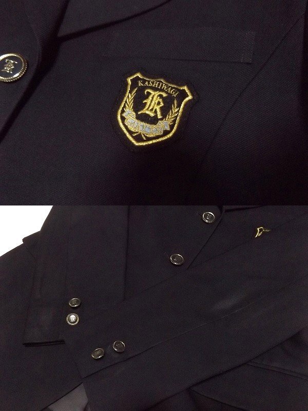 制服市場 神奈川県 私立柏木学園高校 女子制服セット（ジャケット+冬スカート+夏スカート）m711