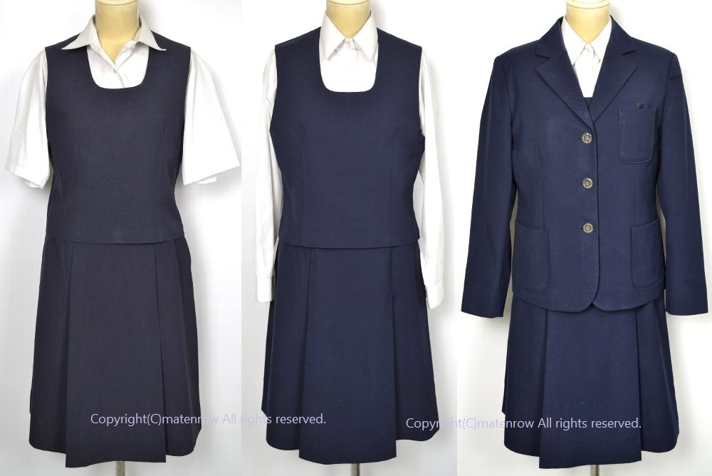 制服市場 神奈川県川崎市立 柿生中学校 ブレザー冬服夏服 ミッシェルクラン