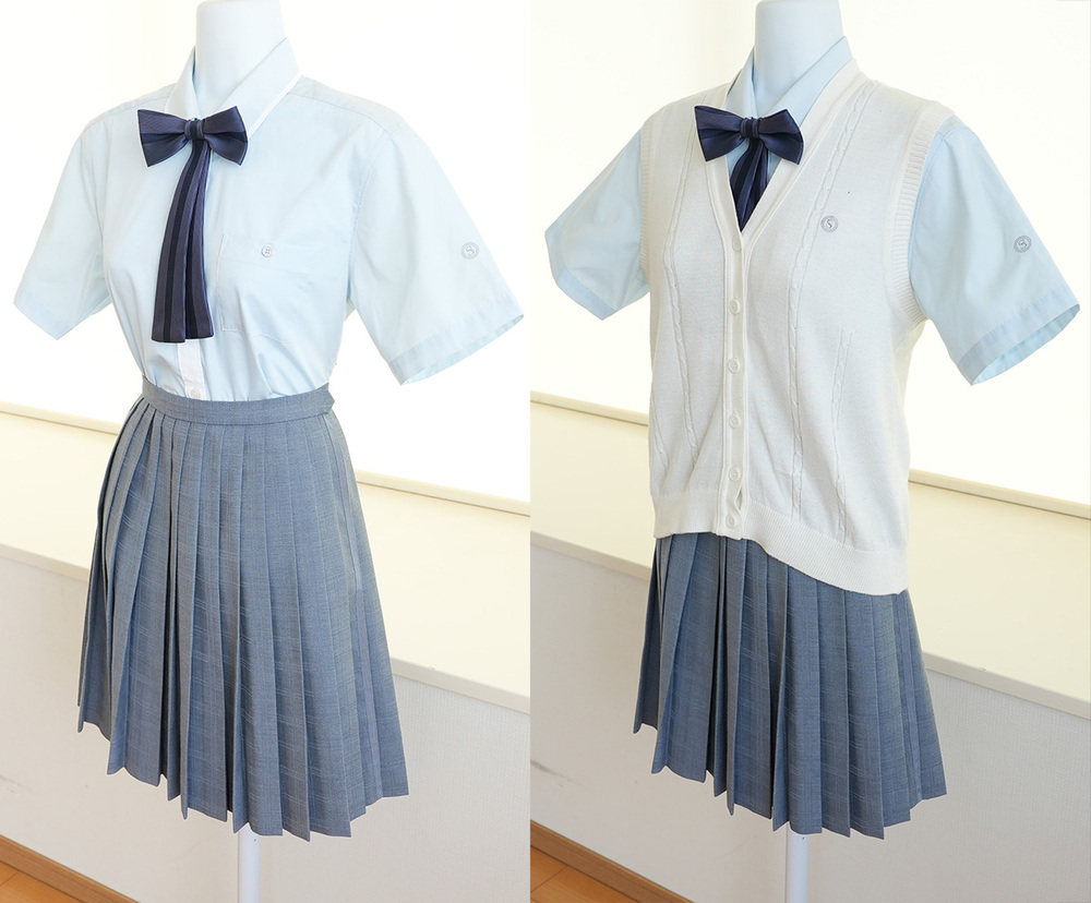 千葉県 八千代松陰中学校 [現行制服セット サイズ S] 冬服夏服中間服 校章バッチあり