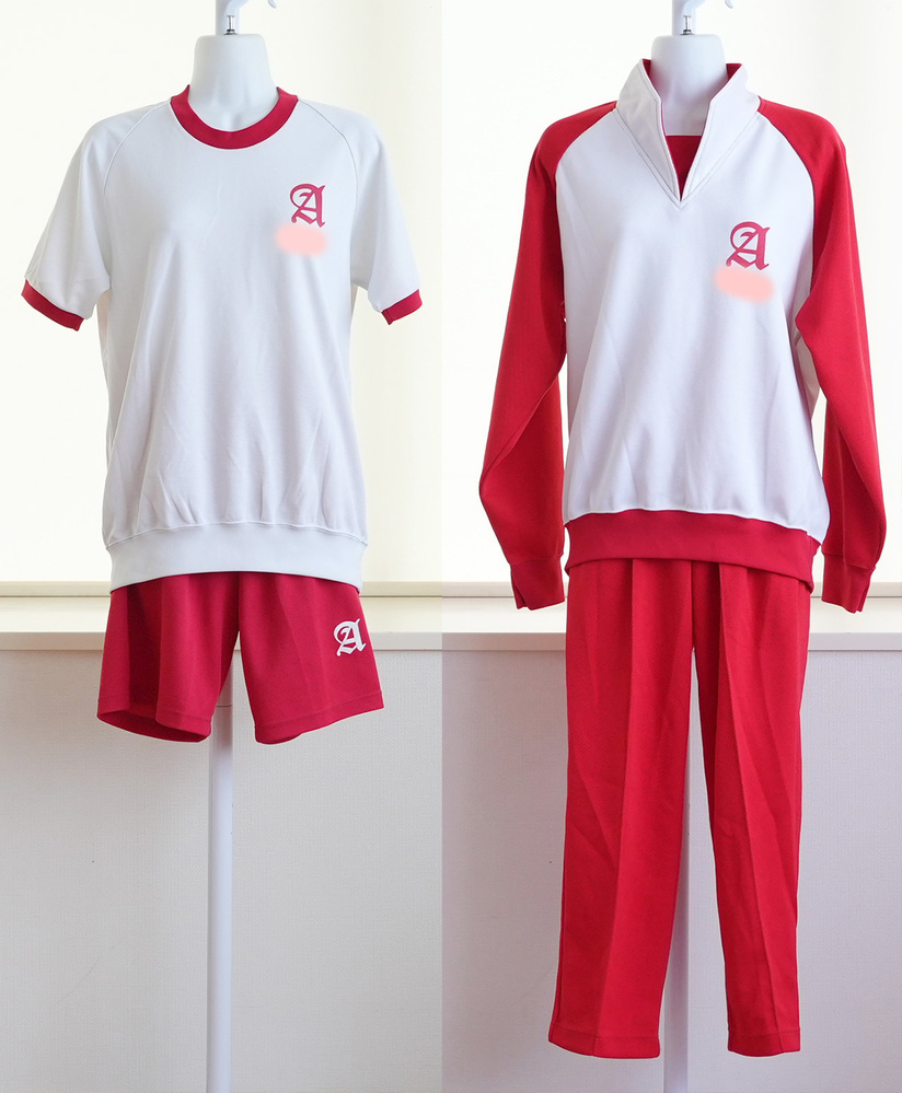 愛知県立安城高校 体操服ジャージ4点 女子制服卒業生の保管品