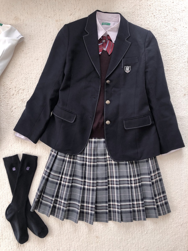 福岡大附属 若葉高校 制服 フルセット 冬ブレザー 夏セーラー服