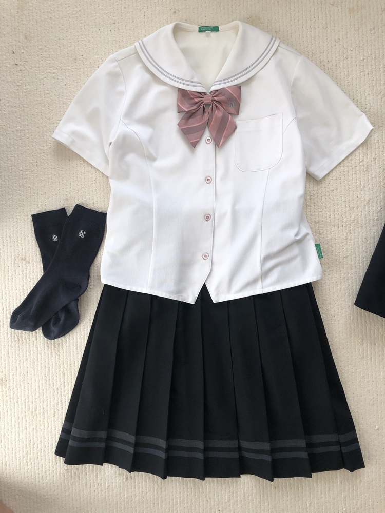 福岡県 福岡大附属 若葉高校 制服 フルセット 冬ブレザー 夏セーラー服