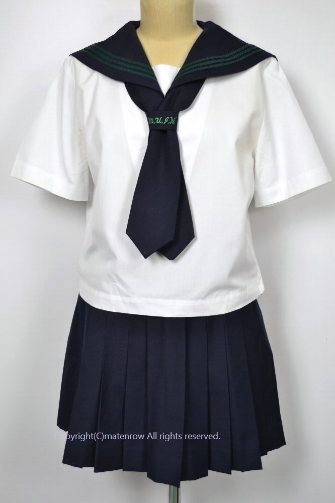 埼玉県 さいたま市立浦和中学校 セーラー夏服