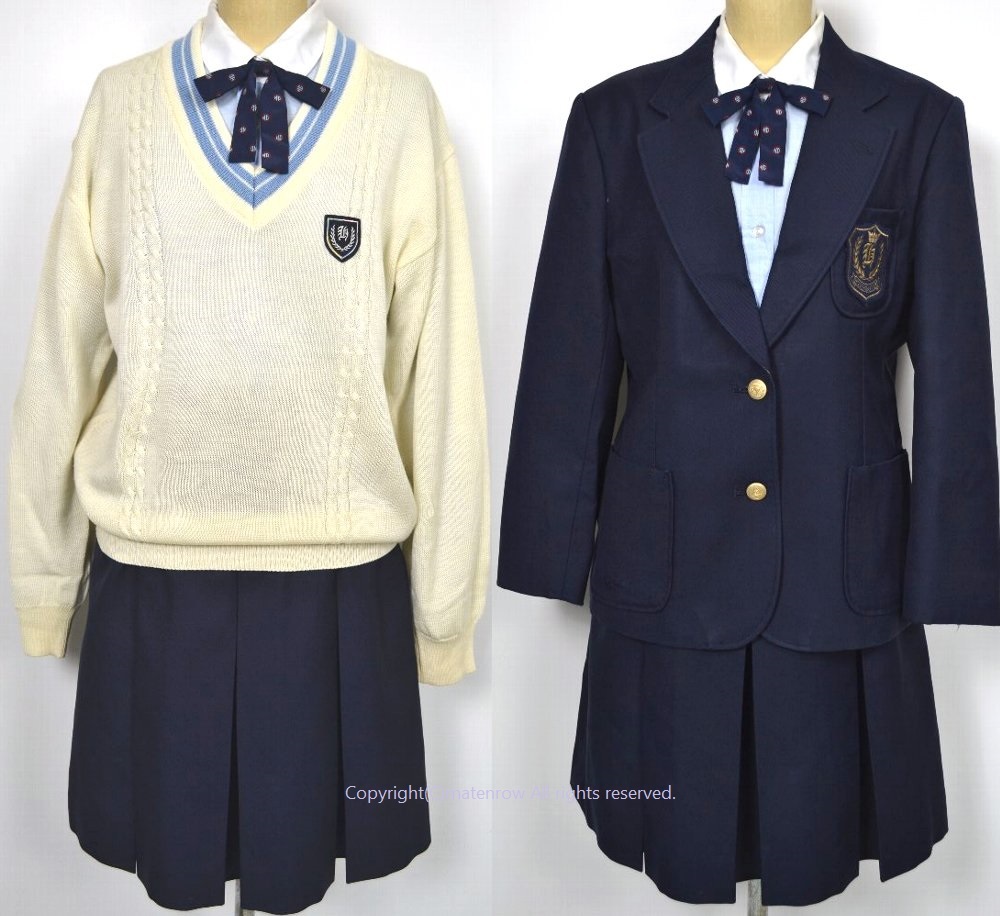 東京都 宝仙学園高等学校 旧ブレザー冬服 リボン