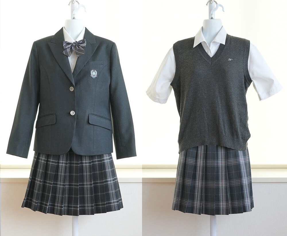 女子制服　6点セット 制服セット 女子制服 6点セット 高校生 学生服 ショートブレザー