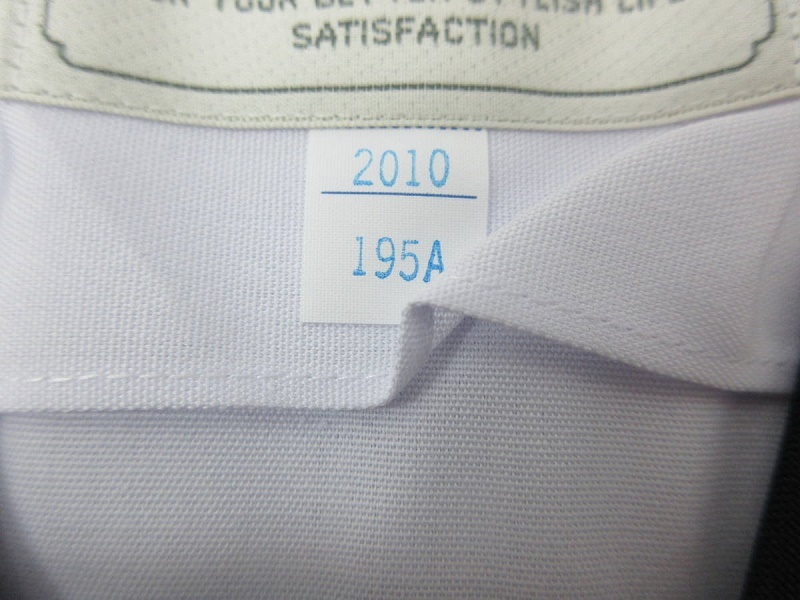 制服市場 ★青森県おいらせ町立下田中学校 女子制服★3本線 中間服セーラー服195A 濃紺スカートW72★