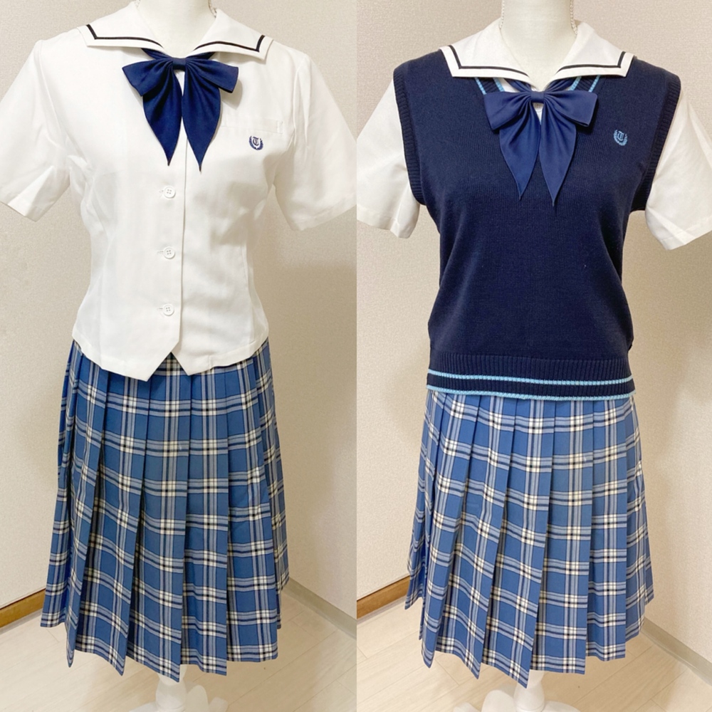 愛媛県 帝京第五高校 旧制服 夏服セット