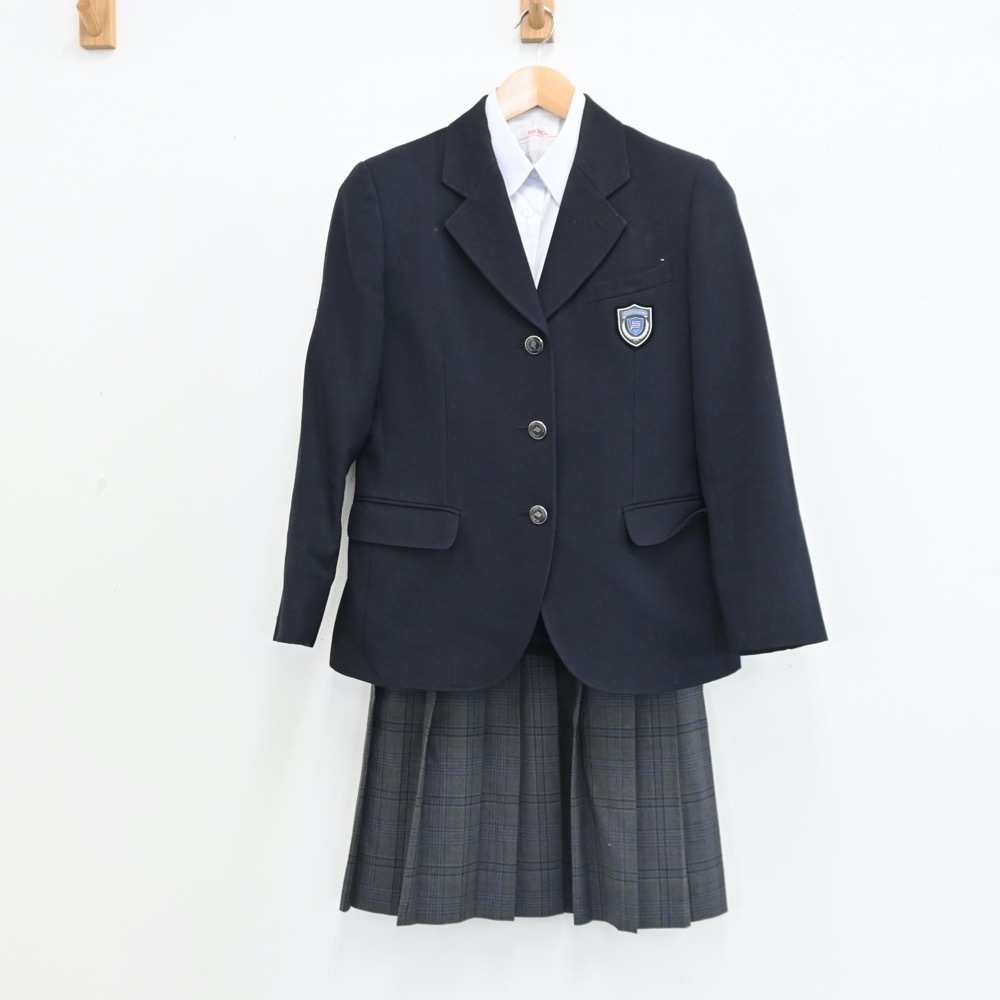制服市場 大阪府 大阪市立下福島中学校 女子制服 4点 sf009247