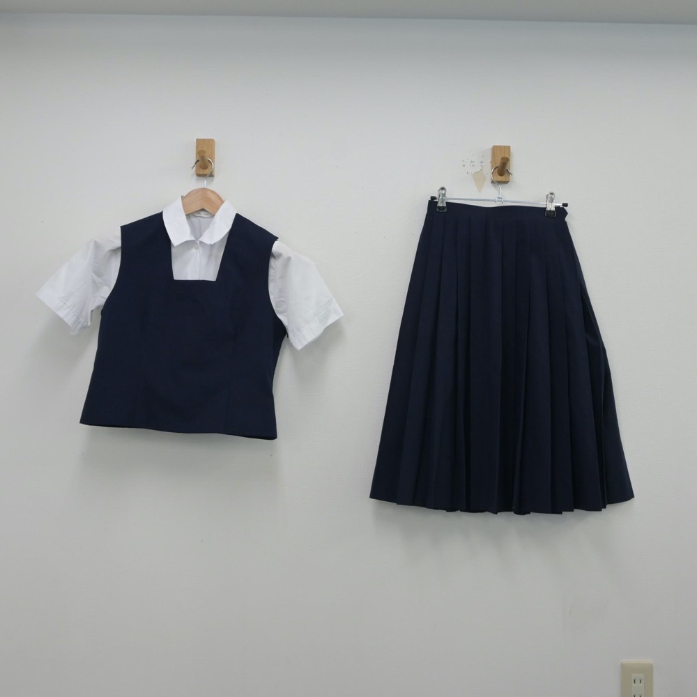 制服市場 埼玉県 川口市立元郷中学校 女子制服 3点 sf014872