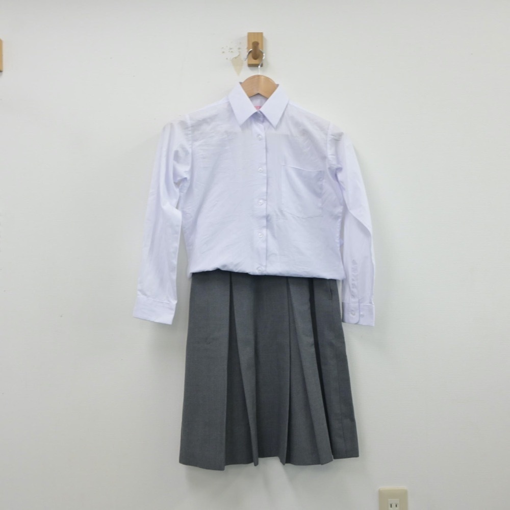 制服市場 神奈川県 横浜市立日吉台西中学校 女子制服 4点 sf014977