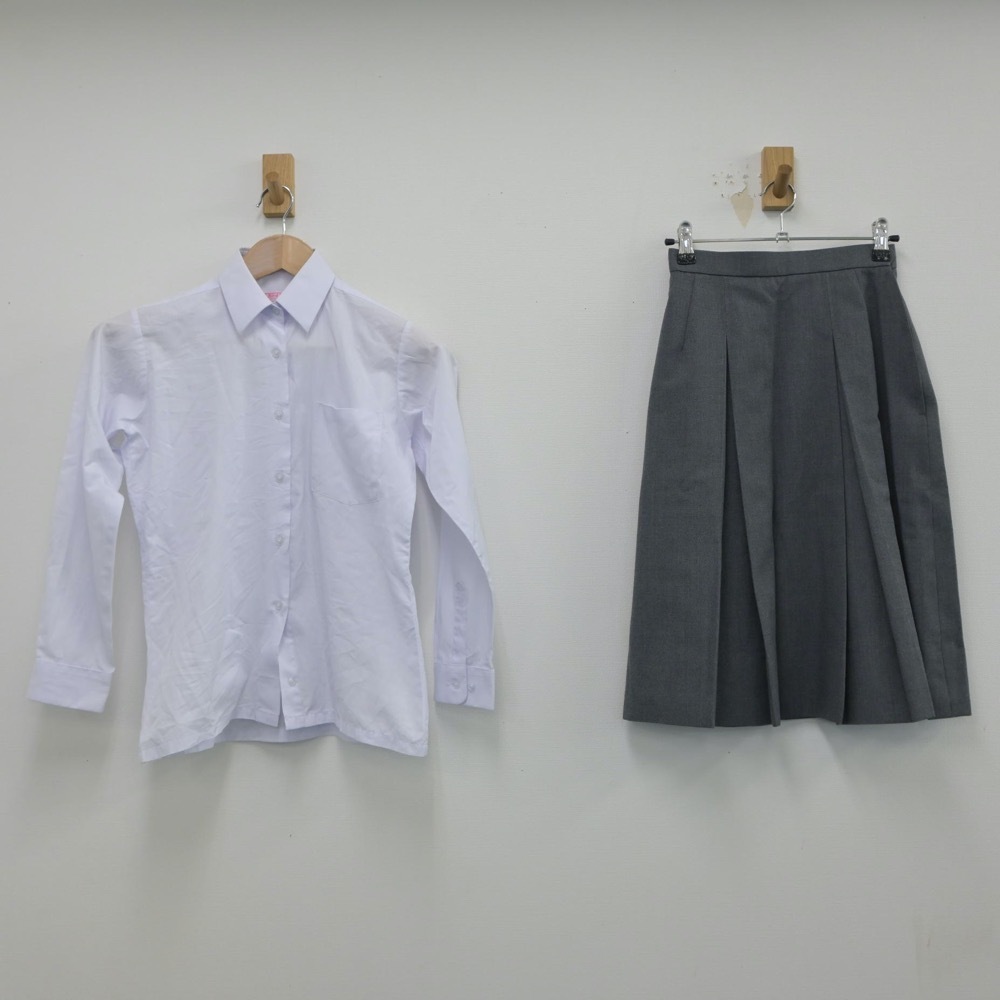 制服市場 神奈川県 横浜市立日吉台西中学校 女子制服 4点 sf014977