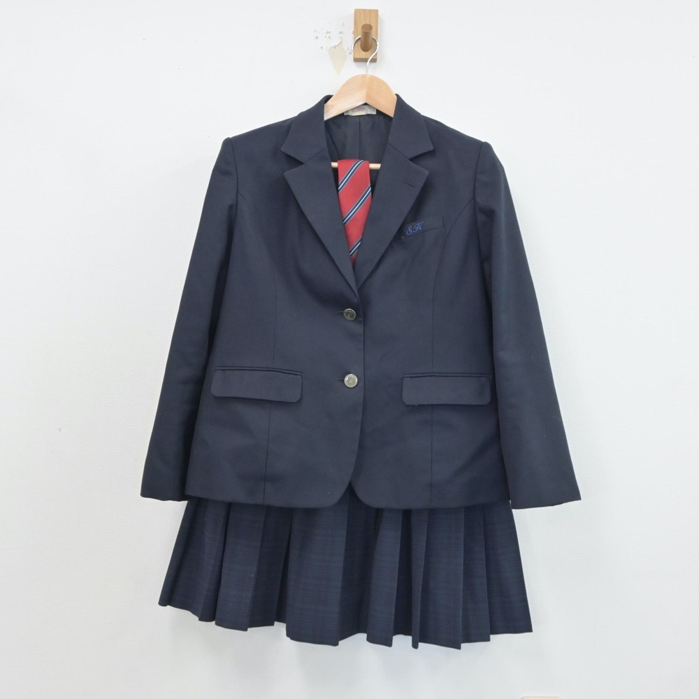 制服市場 大阪府 堺上高等学校 女子制服 3点 sf017845