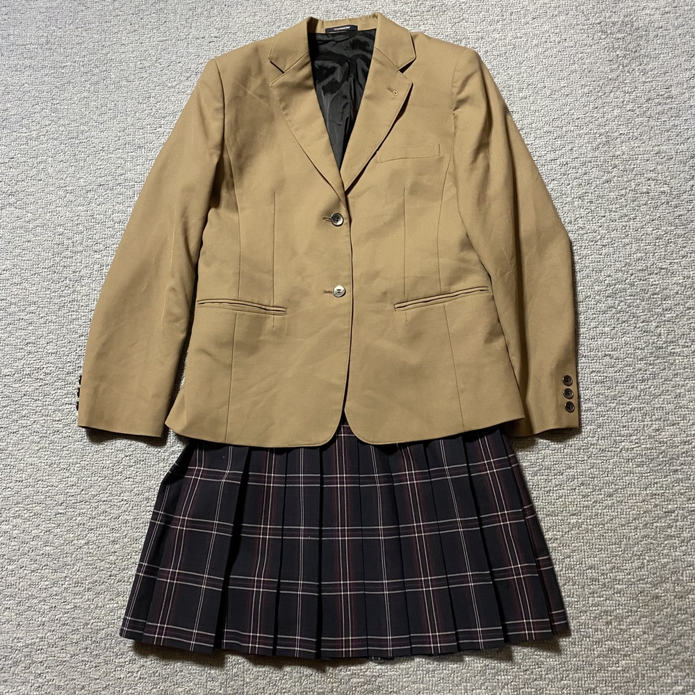 京都府 鳥羽高等学校 女子制服 4点 sf003025 - コスプレ衣装