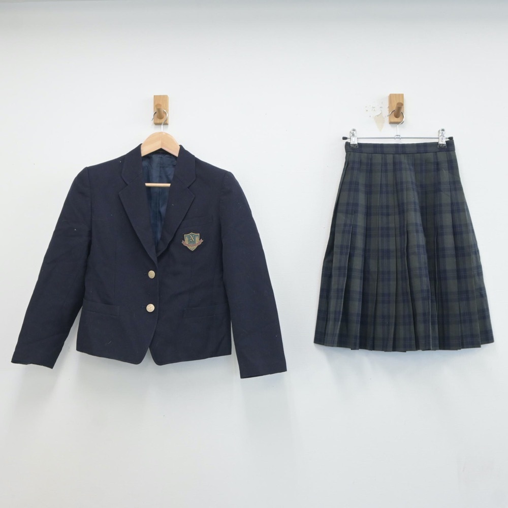 制服市場 大阪府 高槻第九中学校 女子制服 4点 sf019439