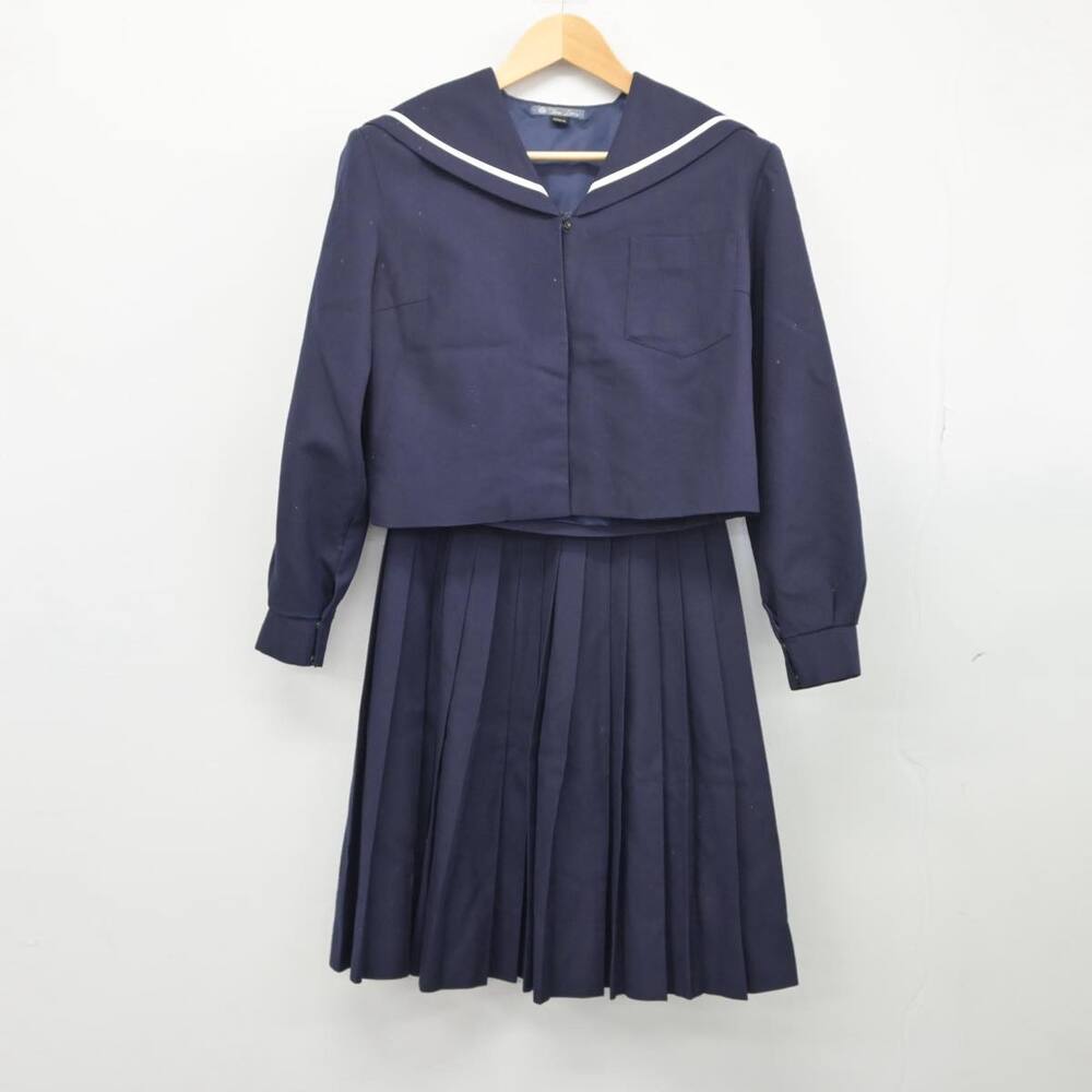 制服市場 和歌山県 高積中学校 女子制服 2点 sf027922