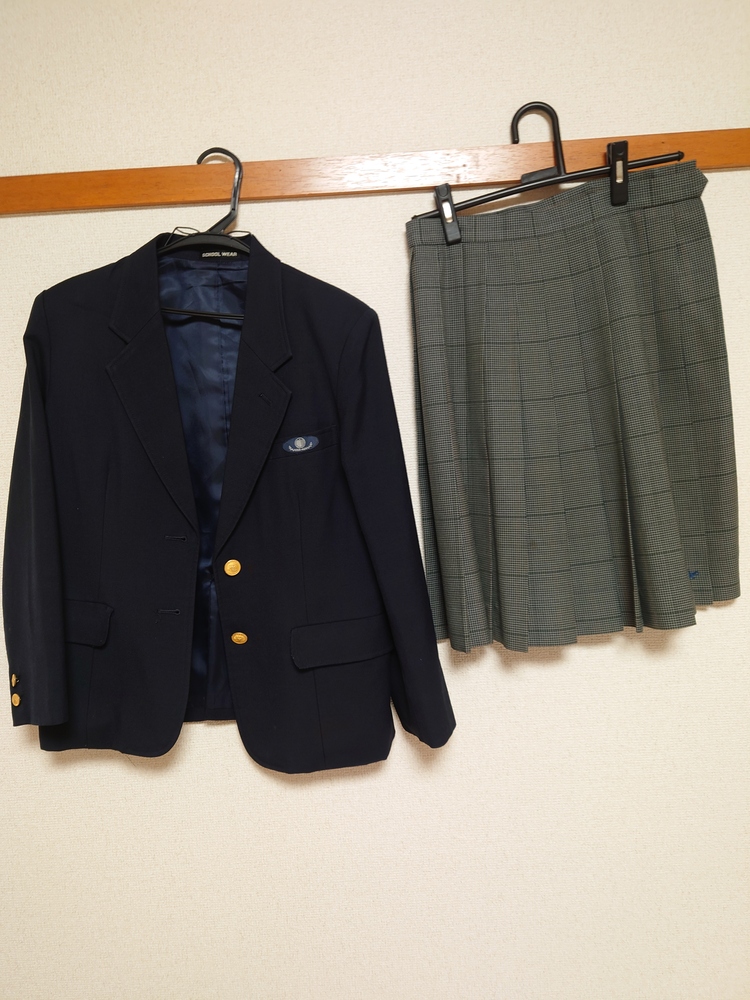 東京都 都立調布南高校制服上下（冬服）