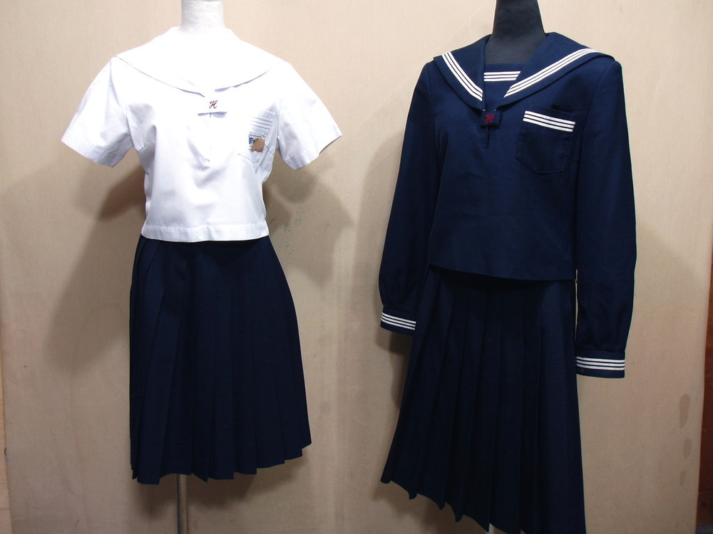 得価お得兵庫県 宝殿中学校 女子制服 3点 sf009955 学生服