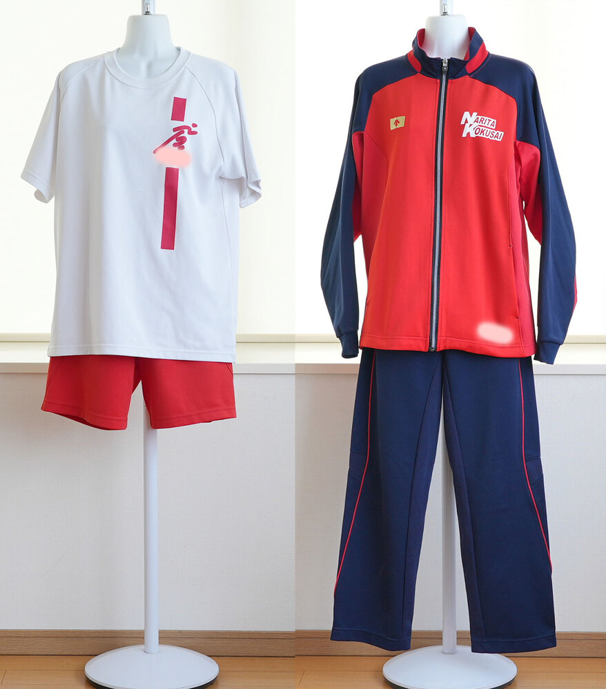 千葉県立成田国際高校 体操服ジャージ 4点（サイズ L） 女子制服卒業生の保管品。