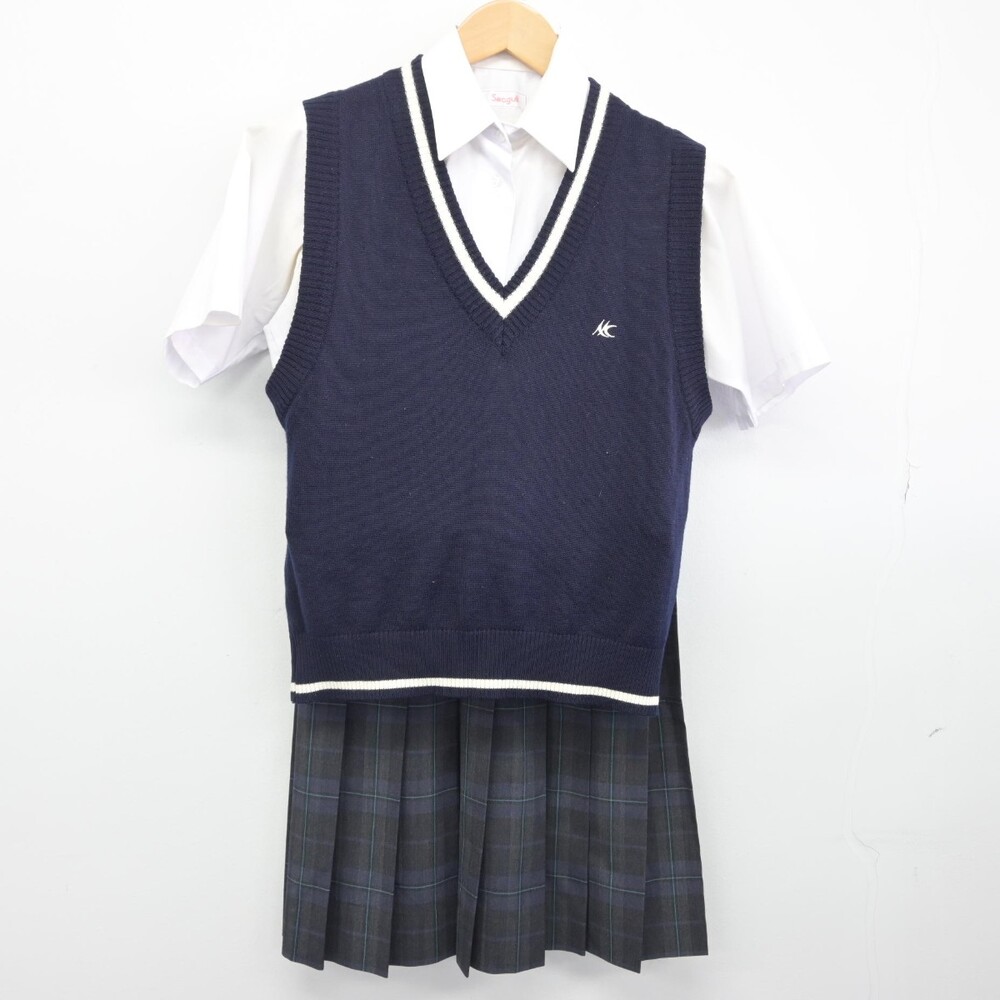 制服市場 神奈川県 元石川高等学校 女子制服 3点 sf033338