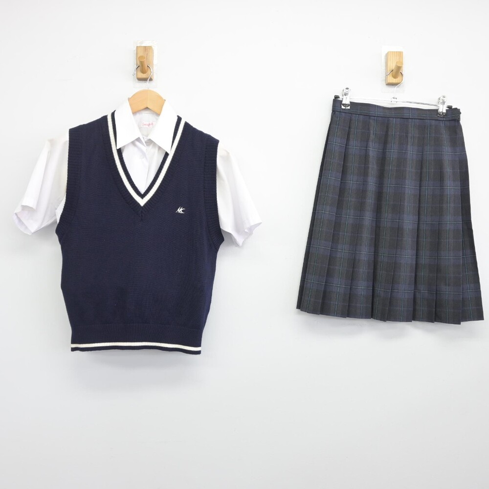制服市場 神奈川県 元石川高等学校 女子制服 3点 sf033338