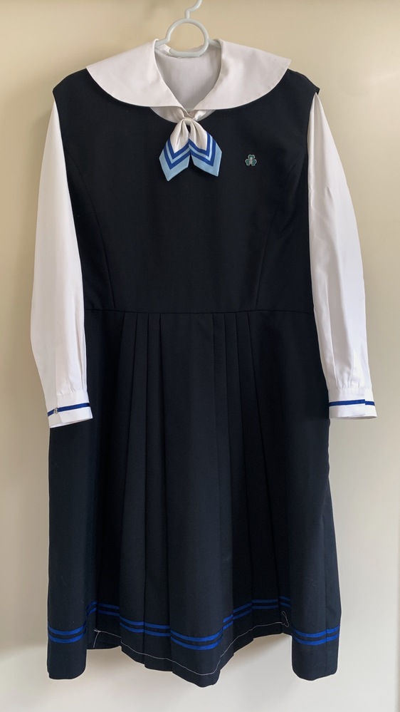 東京都 瀧野川女子学園 特大 制服6点セット 校章付き 特注サイズ 新品あり